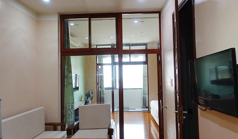 Furnished one-bedroom serviced apartment Cau Giay, Nguyen Phong Sac
