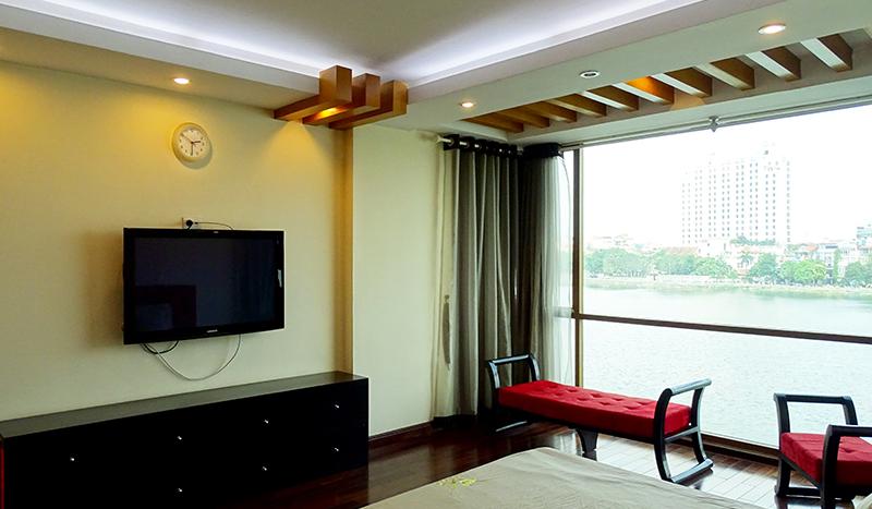 Glorious apartment for rent in Tay Ho, Quang An LA BUILDING