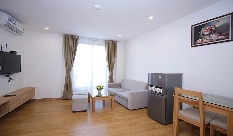 An alluring one-bedroom serviced apartment Truc Bach, Truc Lac