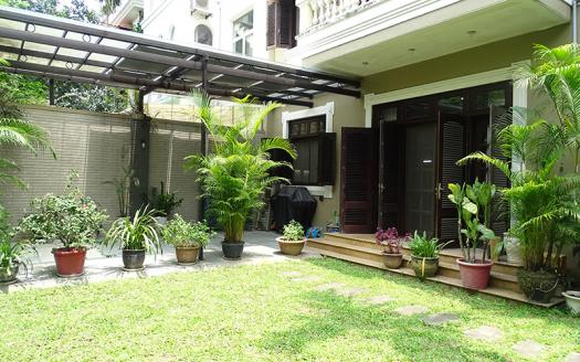 Amazing garden villa, high quality, partly furnished, great landlord in Ciputra for rent