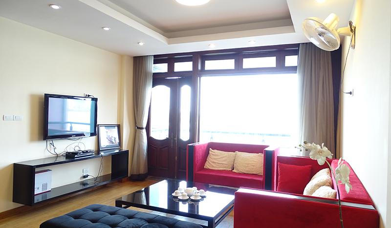 Glorious apartment for rent in Tay Ho, Quang An LA BUILDING