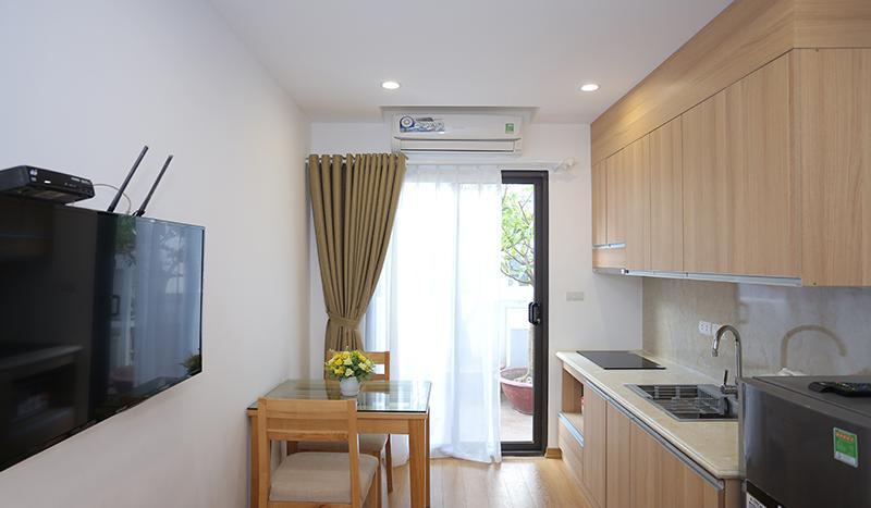 A brand new one-bedroom serviced apartment Truc Bach, Truc Lac