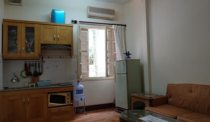 Classic one-bedroom apartment Hoan Kiem, Ha Hoi for rent