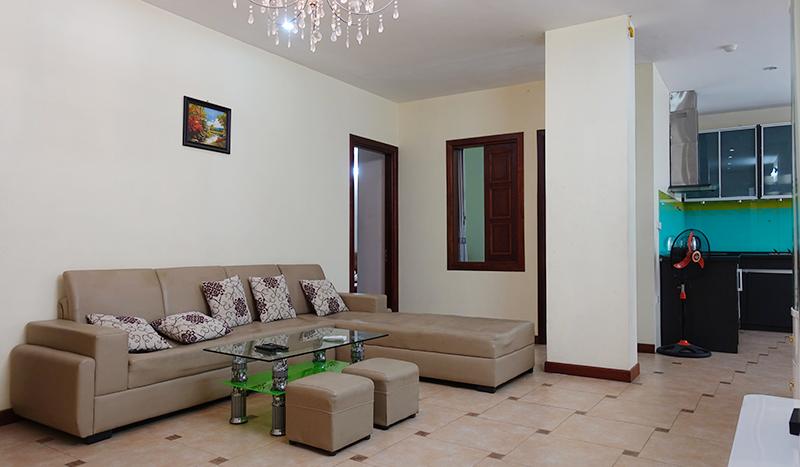 Bright 4 bedrooms serviced apartment in Ba Dinh to rent