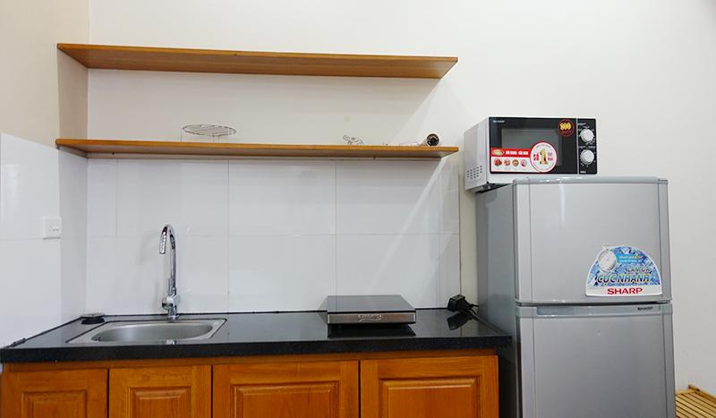 Tidily arranged one-bedroom studio Cau Giay, Duy Tan for rent