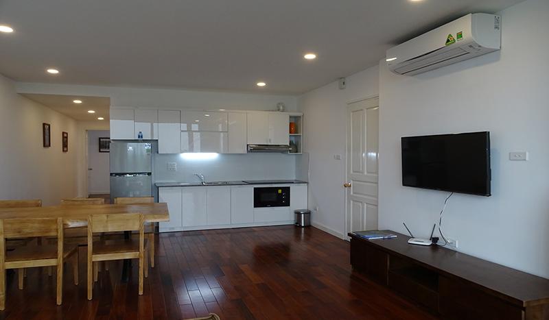 Elegant two-bedroom apartment for rent in Xom Chua, Tay Ho