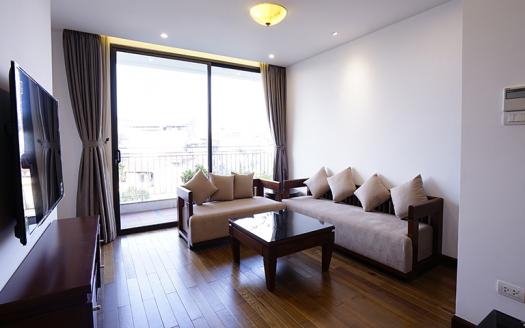 Full-services 2 bedrooms apartment Tay Ho with balcony