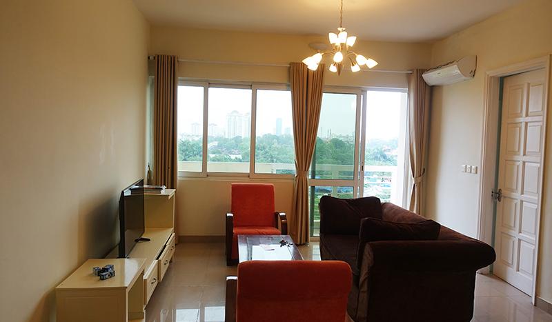 Furnished four-bedroom apartment Ciputra E building Tay Ho
