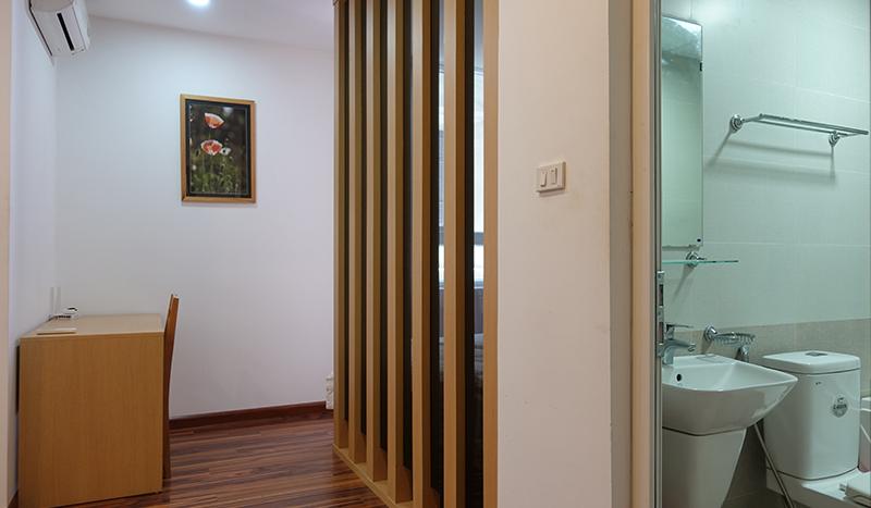 Furnished one-bedroom apartment Ba Dinh, Nguyen Hong