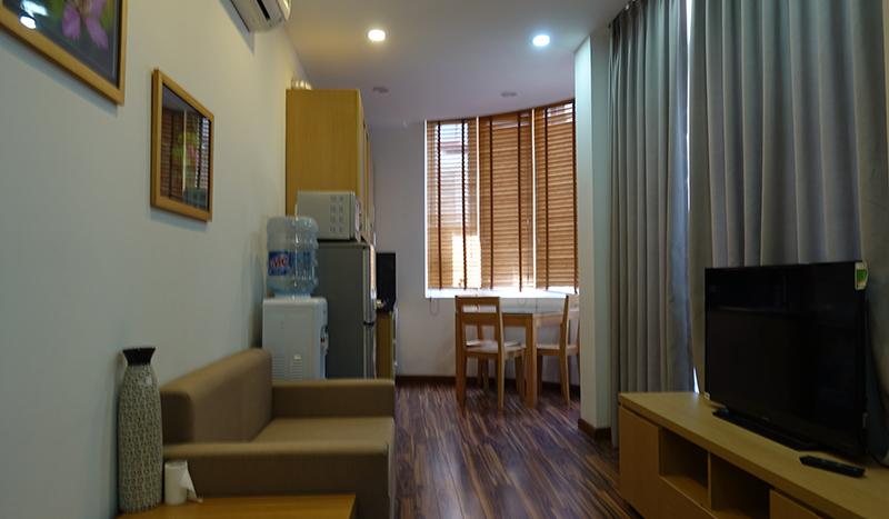 Furnished one-bedroom apartment Ba Dinh, Nguyen Hong