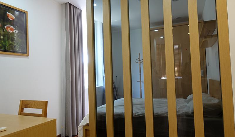 Furnished one-bedroom apartment Ba Dinh, Nguyen Hong