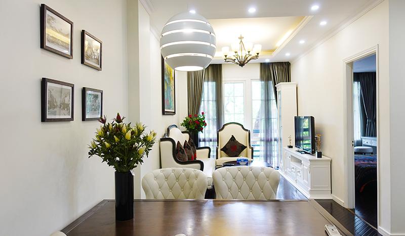 Luxurious apartment Hoan Kiem District with 2 bedrooms and city scape