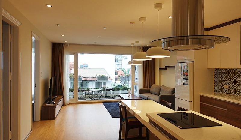 Modern 2 bedrooms apartment Tay Ho district with open view balcony