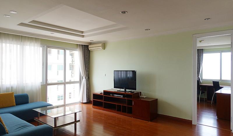 Renovated three-bedroom apartment Ciputra E building,Tay Ho