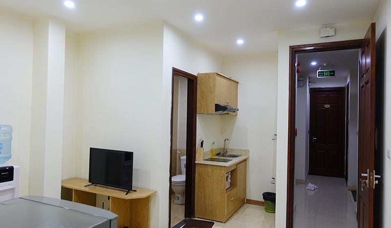 furnished one-bedroom service apartment Cau Giay