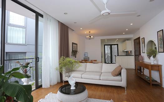 high-quality two-bedroom apartment Tay Ho, Xuan Dieu for rent(