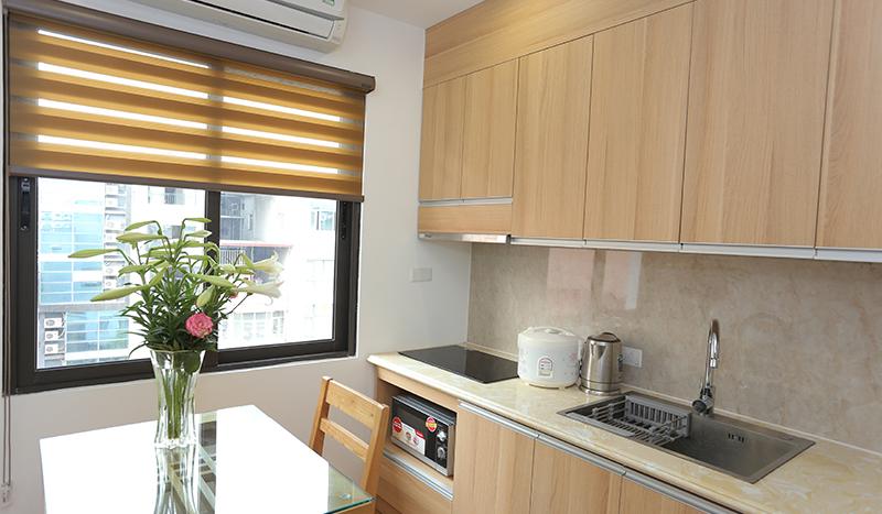 lovely one-bedroom apartment for rent in Ba Dinh