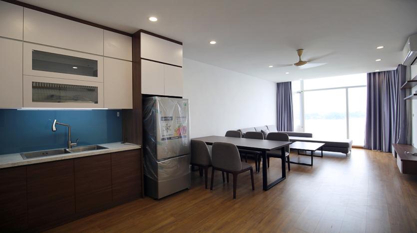 Top-quality two-bed serviced Westlake apartment Hanoi with lake views