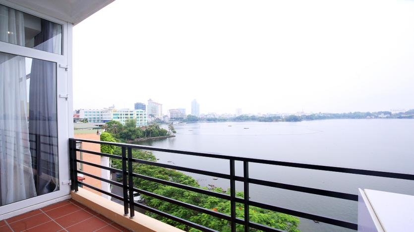 Top-quality two-bed serviced Westlake apartment Hanoi with lake views