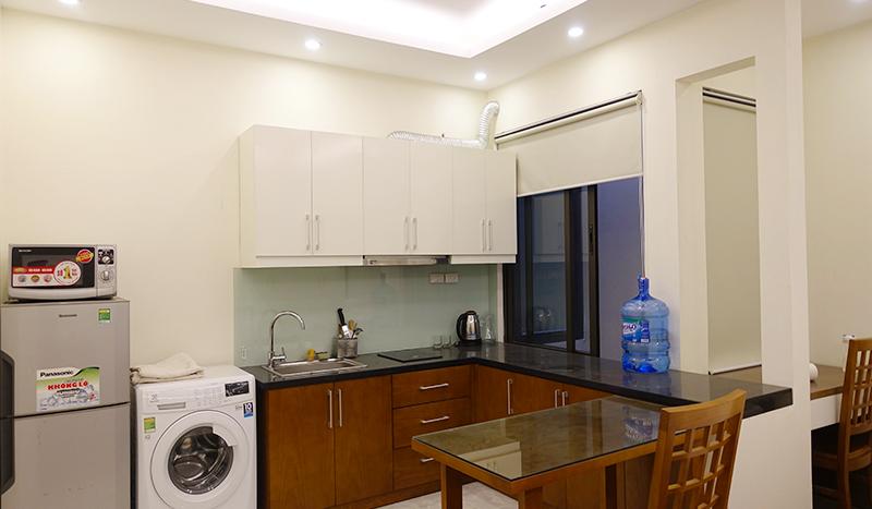 One-bedroom serviced apartment Hai Ba Trung, Ho Ba Mau for rent