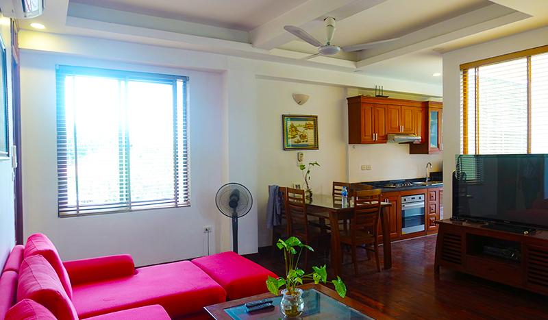 Furnished one-bedroom apartment Hoan Kiem, Ly Thuong Kiet