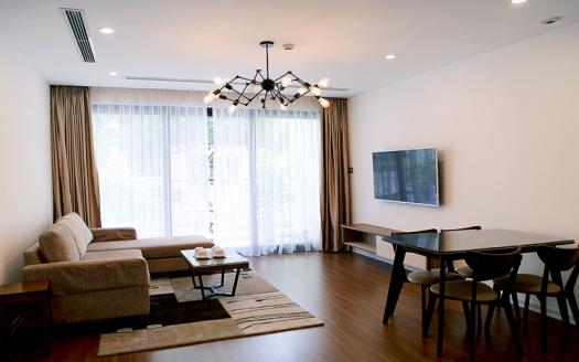 Graceful-balcony two-bedroom serviced apartment Tay Ho