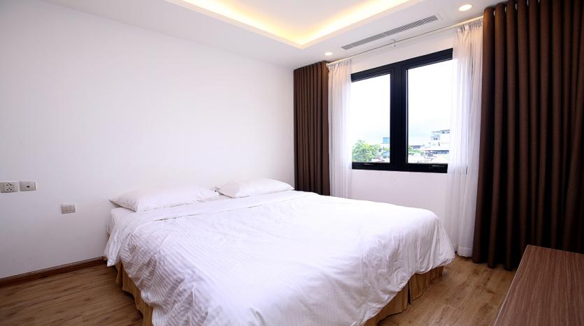 Hoan Kiem serviced apartment two-bedroom to rent.