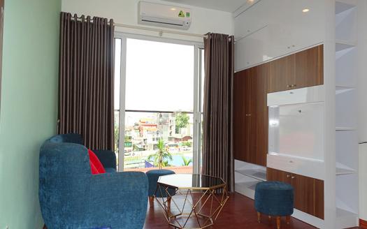 Open-view one bedroom apartment Tay Ho airy and bright