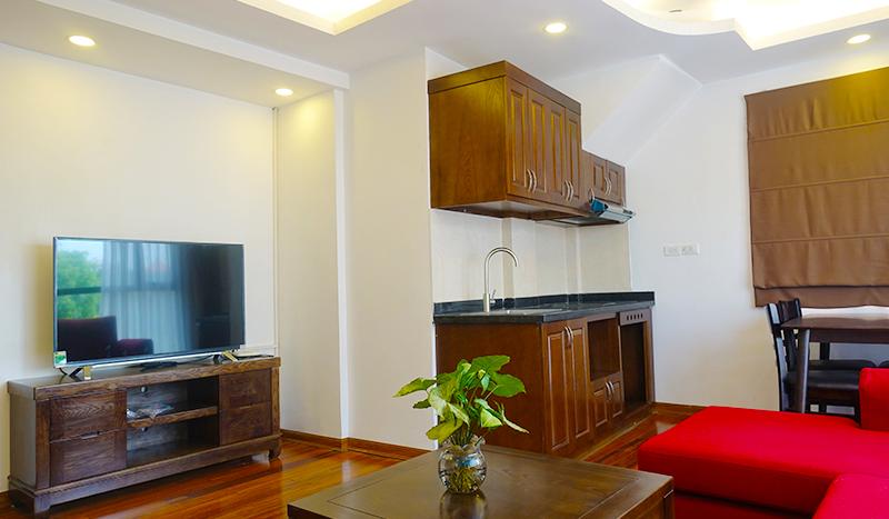 Renovated two-bedroom apartment Hoan Kiem, Ly Thuong Kiet