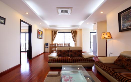 Three-bedroom serviced apartment Westlake near To Ngoc Van Str