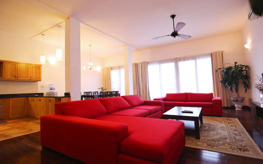 Three-bedroom serviced apartment lake-view Tay Ho