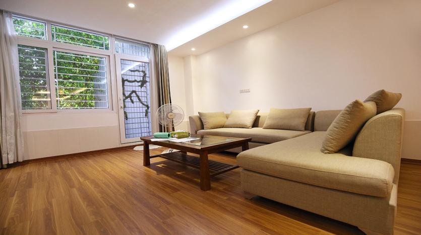 Two-bedroom serviced apartment Westlake, Hanoi at ground floor