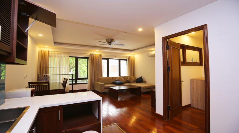 Westlake serviced apartment, two bedrooms looks extensive.