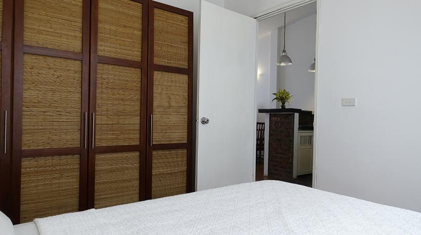 budget two-bedroom serviced apartment Tay Ho Hanoi