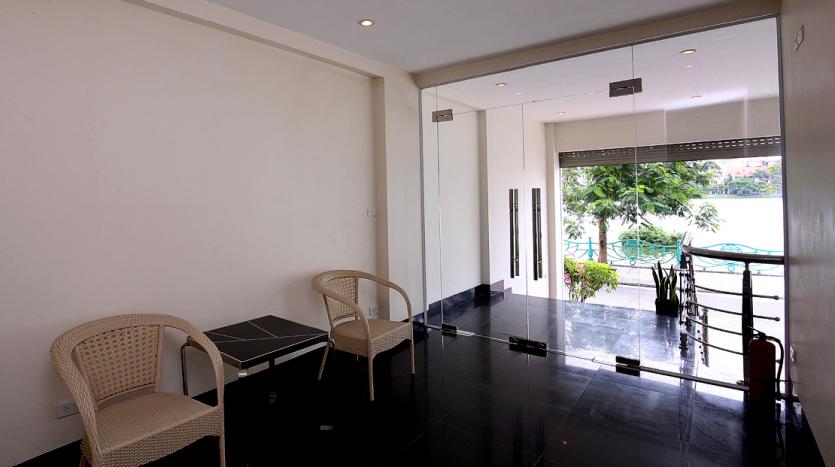 ground floor two-bedroom apartment Tay Ho Hanoi lake view