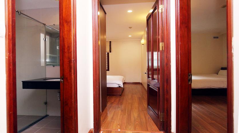 ground floor two-bedroom apartment Tay Ho Hanoi lake view