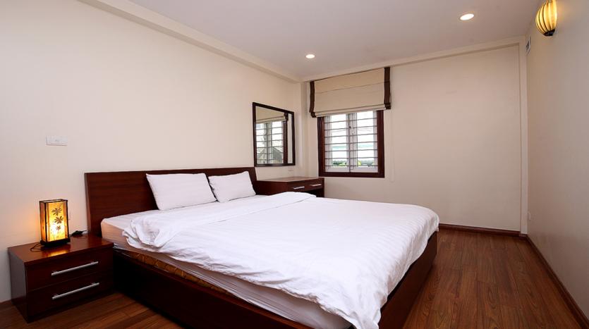 ground floor two-bedroom apartment Tay Ho Hanoi lake view