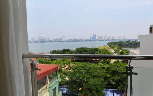 luxurious three-bedroom apartment for rent with lake view Tay Ho