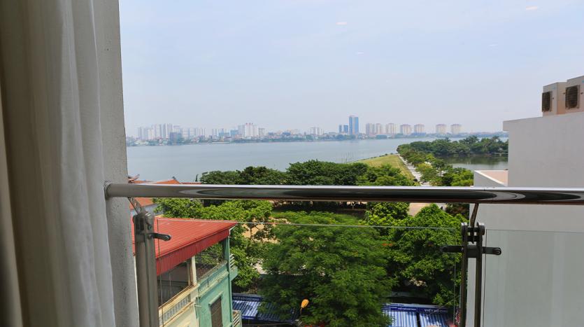 luxurious three-bedroom apartment for rent with lake view Tay Ho