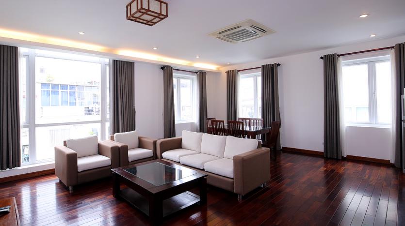 modern 2 bedroom serviced apartment Xuan Dieu Tay Ho for rent