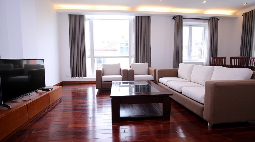 modern 2 bedroom serviced apartment Xuan Dieu Tay Ho for rent