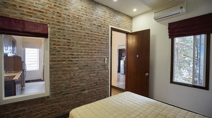 one-bedroom budget serviced apartment for rent Tay Ho Hanoi