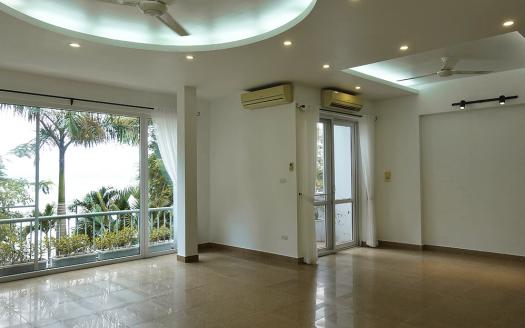 partly furnished house for rent with lake view Tay Ho