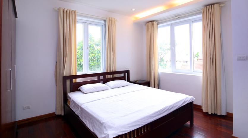 2-bedroom serviced apartment for rent Xuan Dieu Tay Ho Hanoi