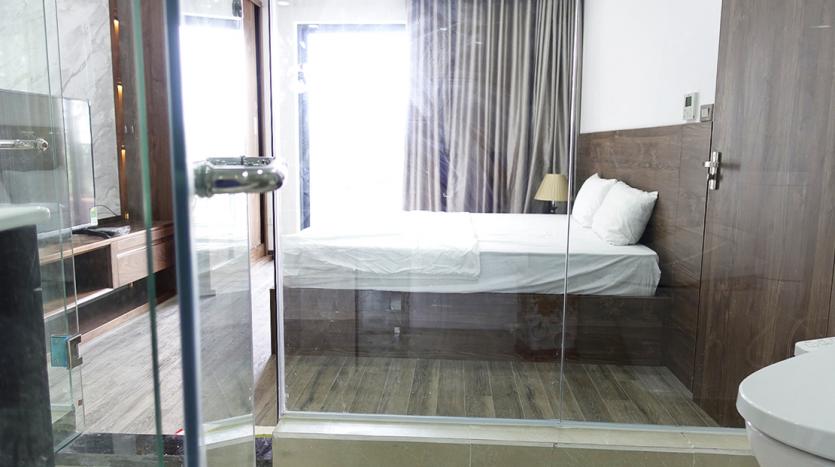two-bedroom serviced apartment for rent in Hai Ba Trung