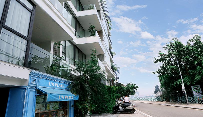 two-bedroom serviced apartment with lake view in Tay Ho