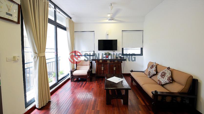 One-bedroom serviced apartment Westlake Hanoi.