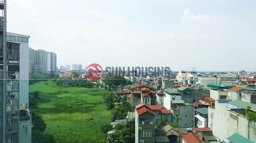 Scandinavian two-bedroom serviced apartment Westlake, Hanoi, lake view