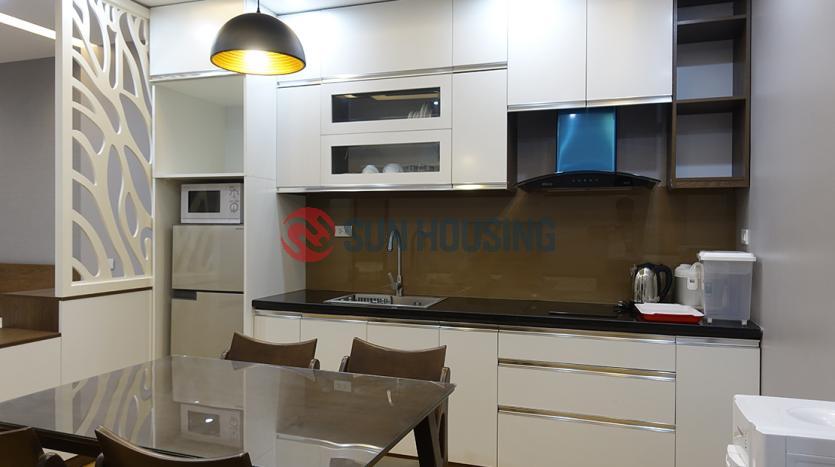 Serviced studio Ba Dinh Hanoi near Lotte Center, one bed.