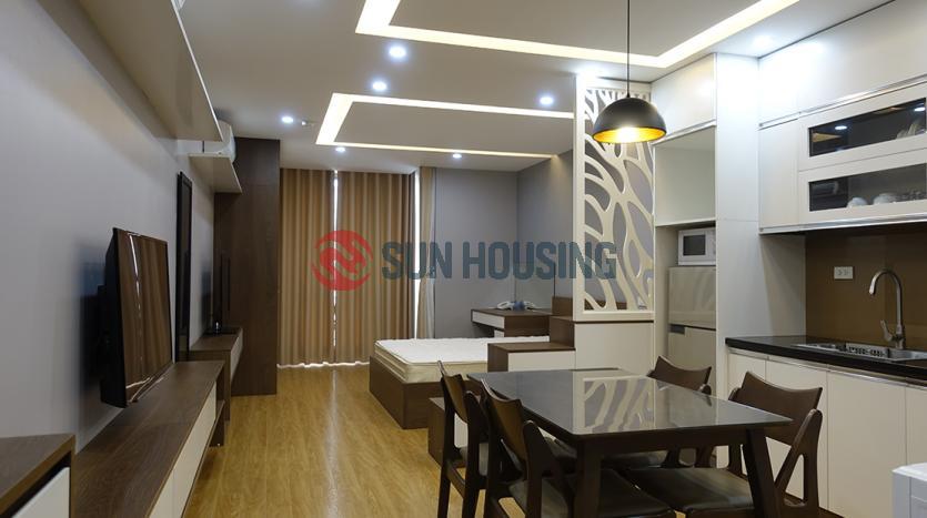 Serviced studio Ba Dinh Hanoi near Lotte Center, one bed.